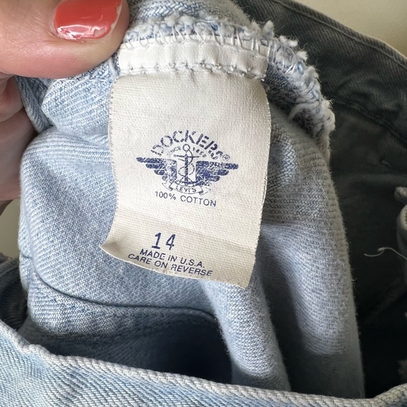 Vintage Women’s High-Rise Docker’s Jean Trousers Size 14 - Picture 4 of 5